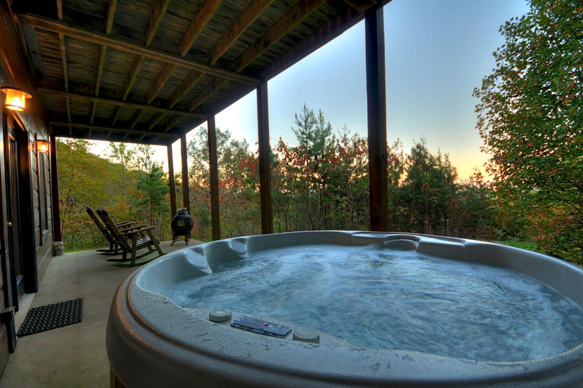 The View Sweeping Mountain Views Gas Fireplace Game Room Hot Tub บลูริดจ์ ภายนอก รูปภาพ