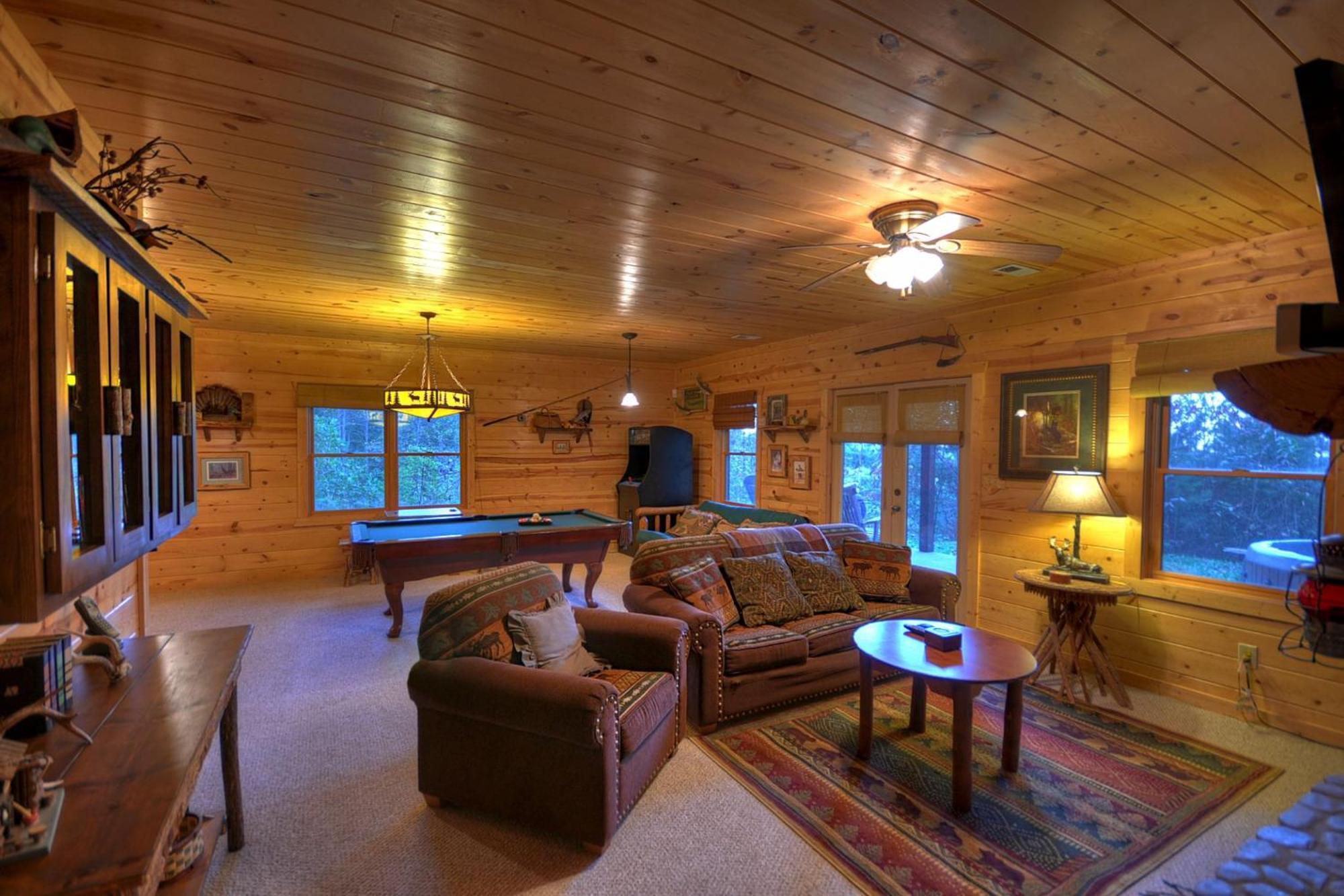 The View Sweeping Mountain Views Gas Fireplace Game Room Hot Tub บลูริดจ์ ภายนอก รูปภาพ